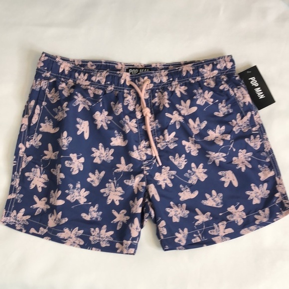 POP MAN SWIMSUIT Unisex Blue/Pink Size L - Picture 6 of 9
